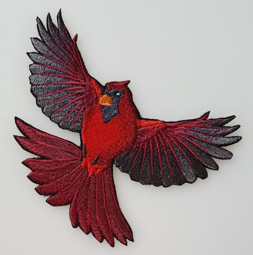 flying cardinal drawing