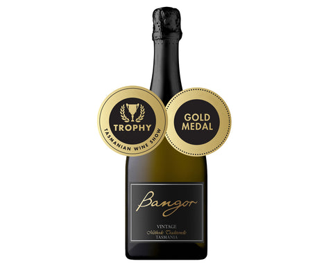 Bangor award winning tasmanian sparkling wine.