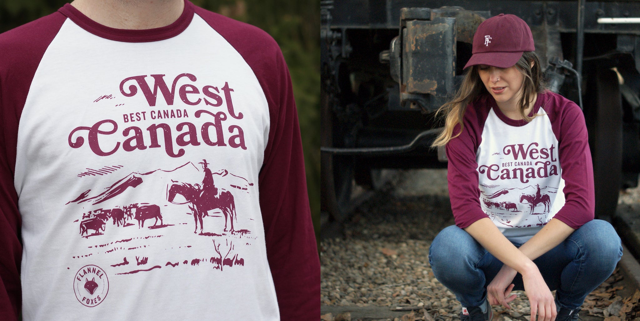 raglan rancher tee