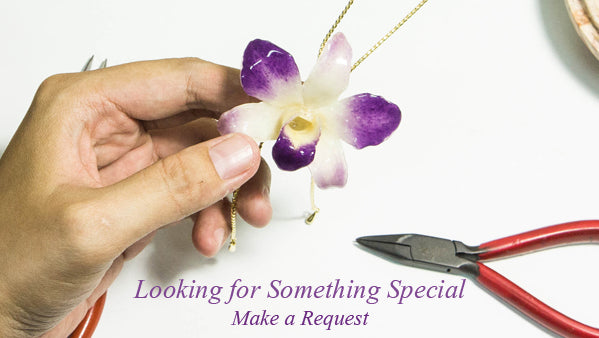 We craft all our own jewellery so can create something special for you on request