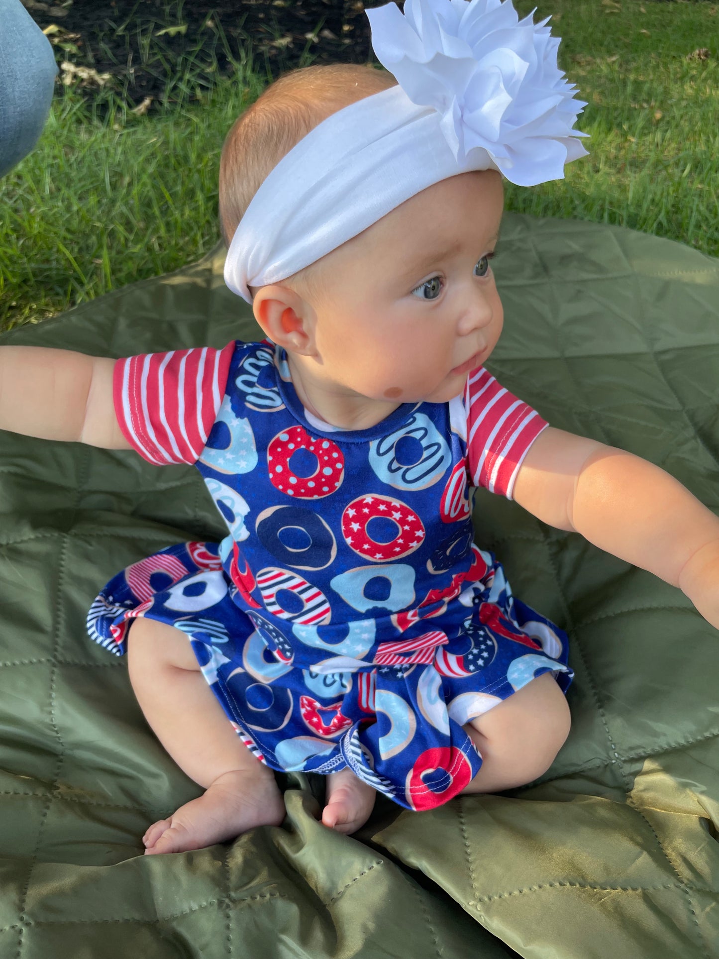Donuts Twirl Dress - Zipease