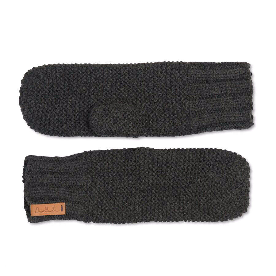 Astrid Mittens (Charcoal) - Dinadi