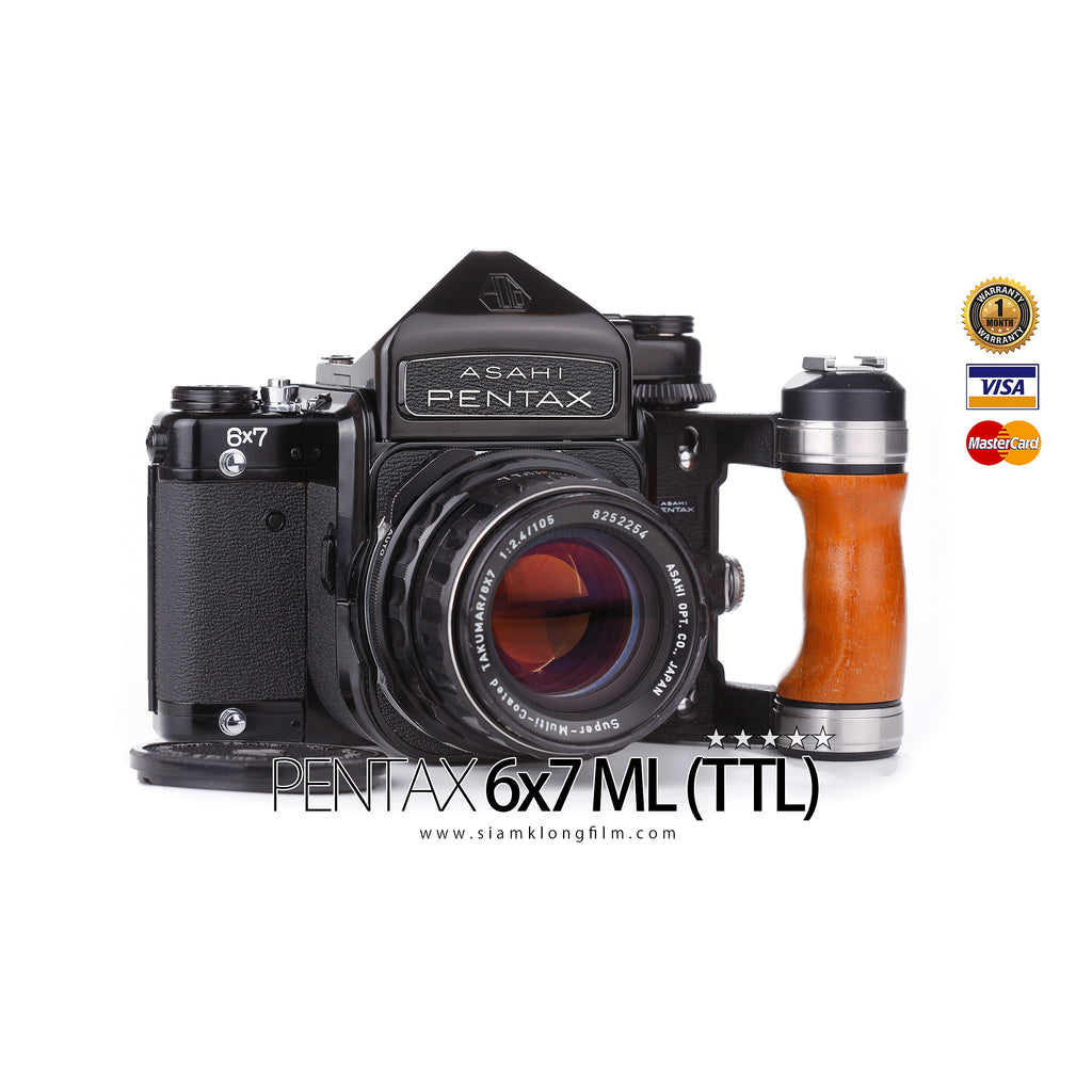 [SALE] กล้องฟิล์ม PENTAX 6x7 ML Model w/ TTL Finder ค.ศ. 1969 – สยาม
