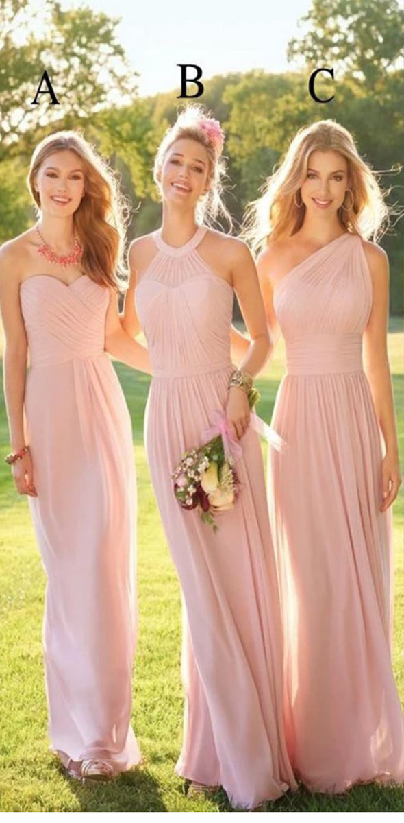 pastel pink dresses