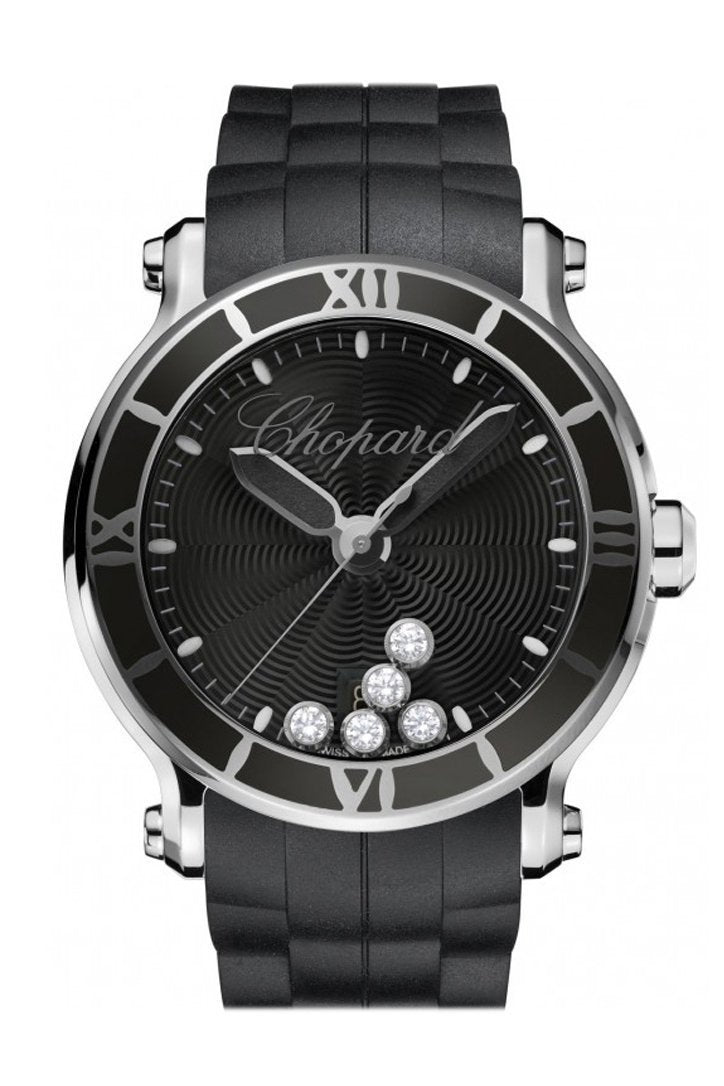 chopard happy sport rubber strap