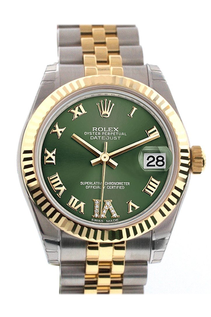 datejust green dial