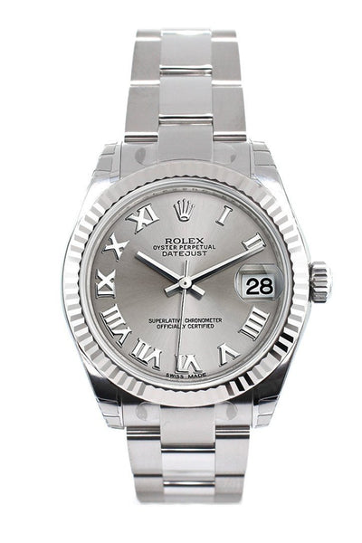 ROLEX 178274 Datejust 31 Silver Roman 