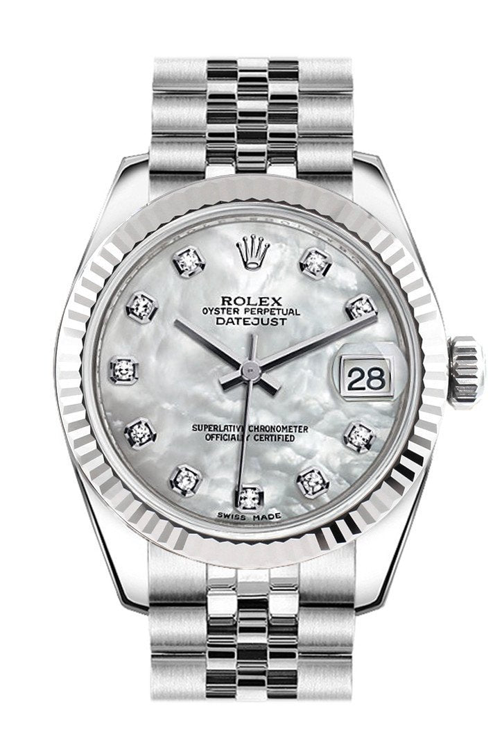 rolex datejust 31 mother of pearl