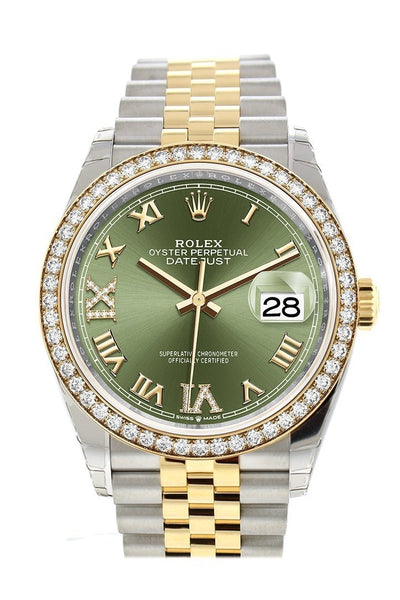 datejust 36 green dial