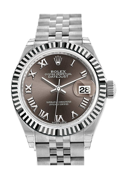 rolex datejust dark grey