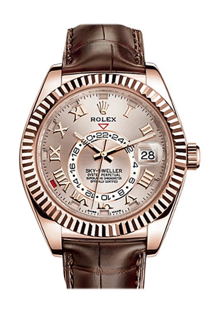 rolex sky dweller sundust dial