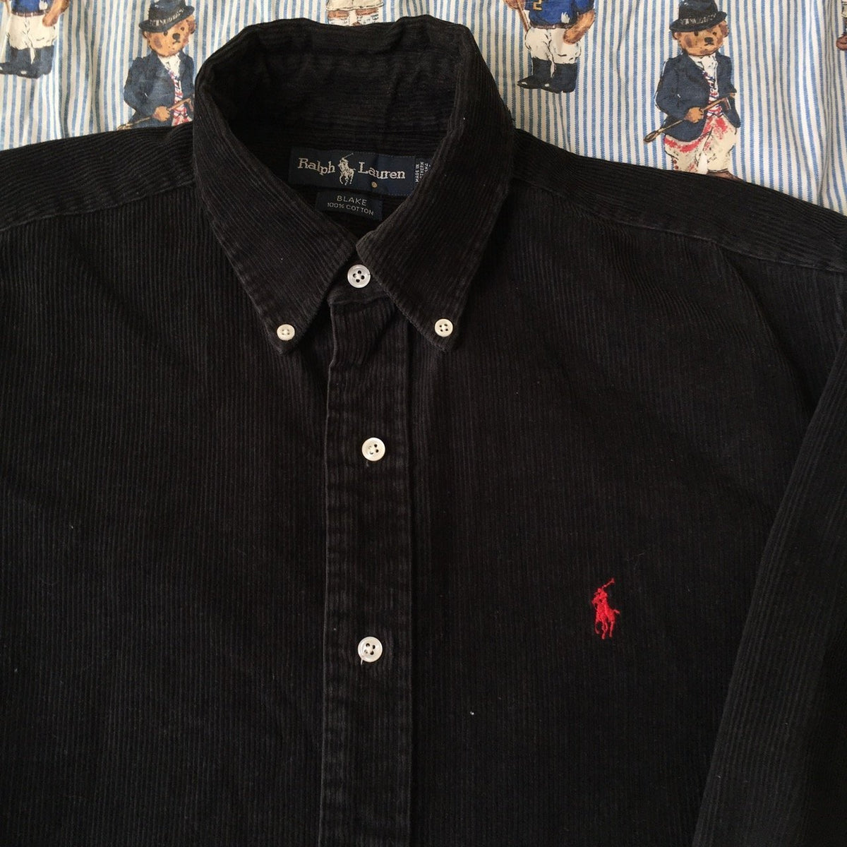 black ralph lauren button down