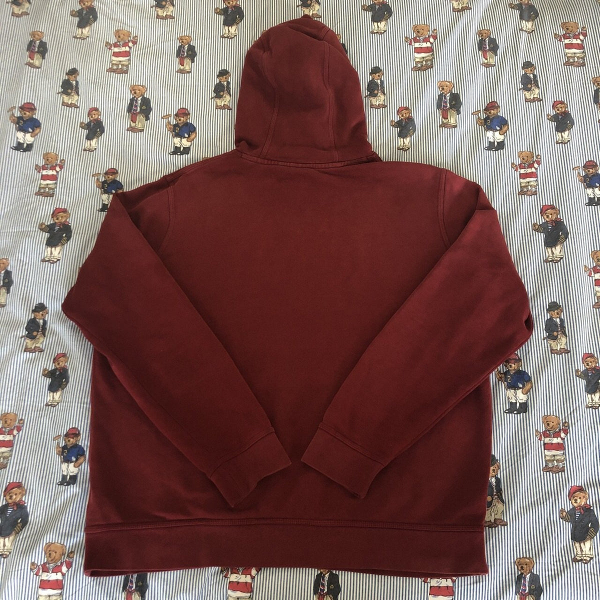 nike burgundy jumper