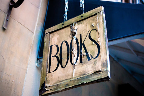 book store sign