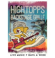 Hightopps Grille Festival Poster