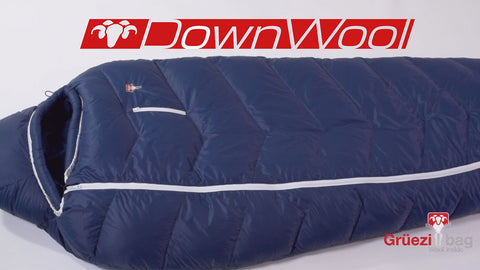 Video of the DownWool sleeping bag