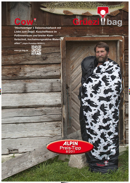 Alpin Preistipp Schlafsack Cow