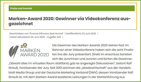 PR Journal-Marken Award 2020-Artikel 12062020