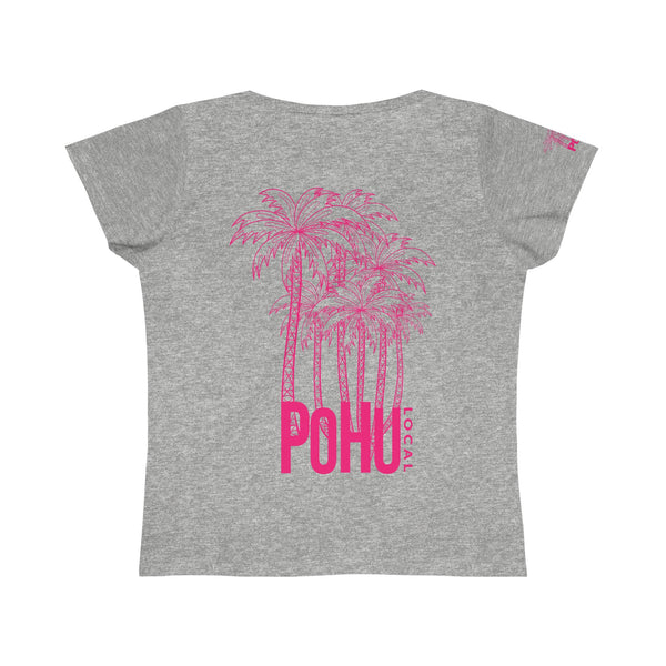Vanessa Design Ladies Fine Scoop Neck T-Shirt-PoHuLocal