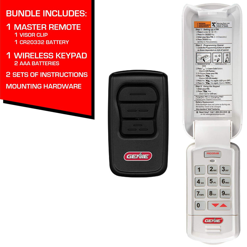 New Garage Door Keypad Genie for Large Space