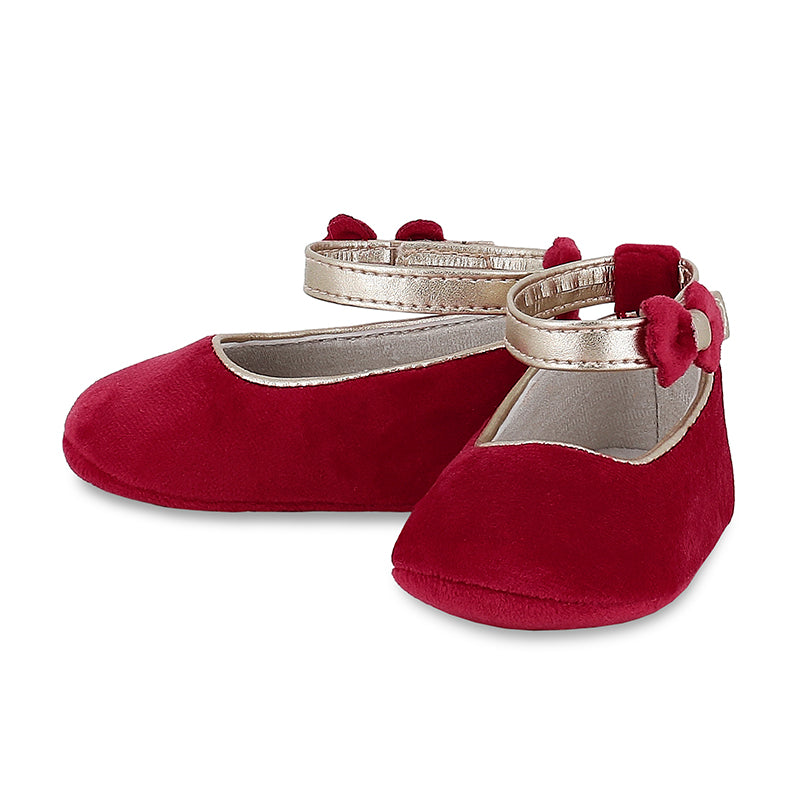 Girls Red Velvet Shoes – A Place In Time Boutique