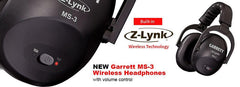 Garrett AT Max with Z-Lynk Wireless Technology Headphones