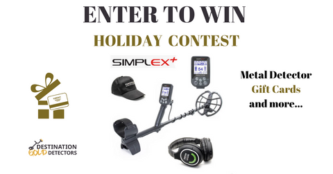 Holiday Contest. Enter To win a Nokta Simplex Metal Detector.