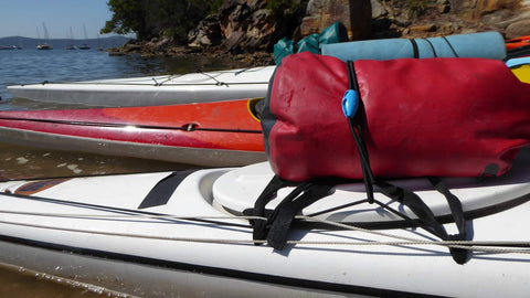 The Shockloc strap is super handy around the boat / kayak / canoe