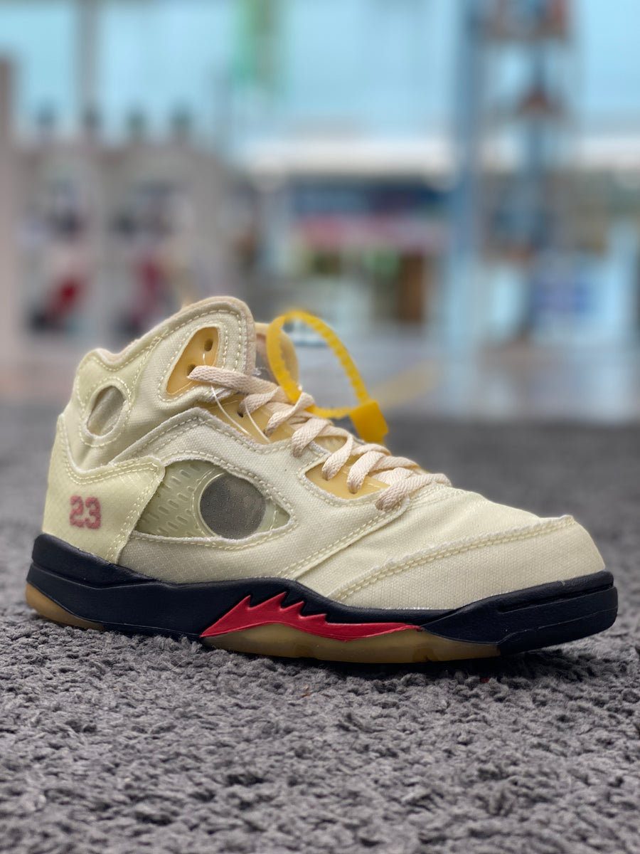 jordan 5 off white ps