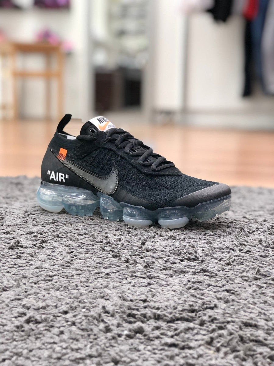 nike air vapormax x off white black