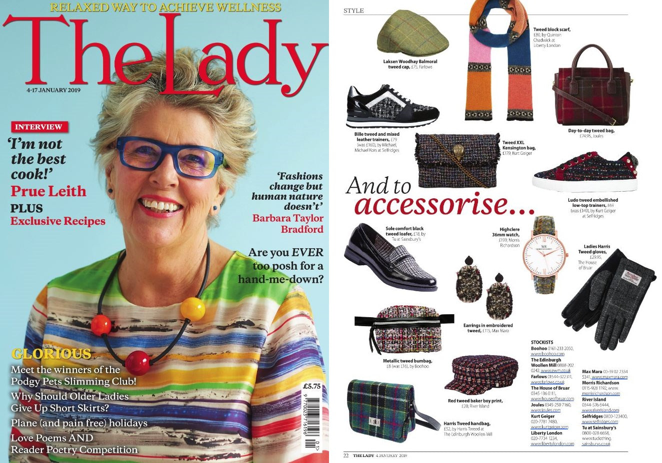 Morris Richardson's Feature in The Lady Magazine