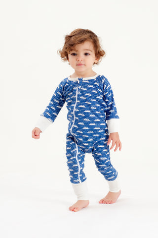 Organic Cotton Zip Romper