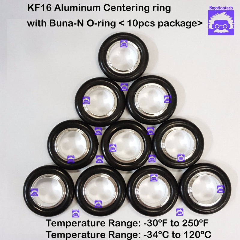 10 Pcs Pack ESTPEN KF NW 16 Centering Ring Aluminum with Viton O-Ring
