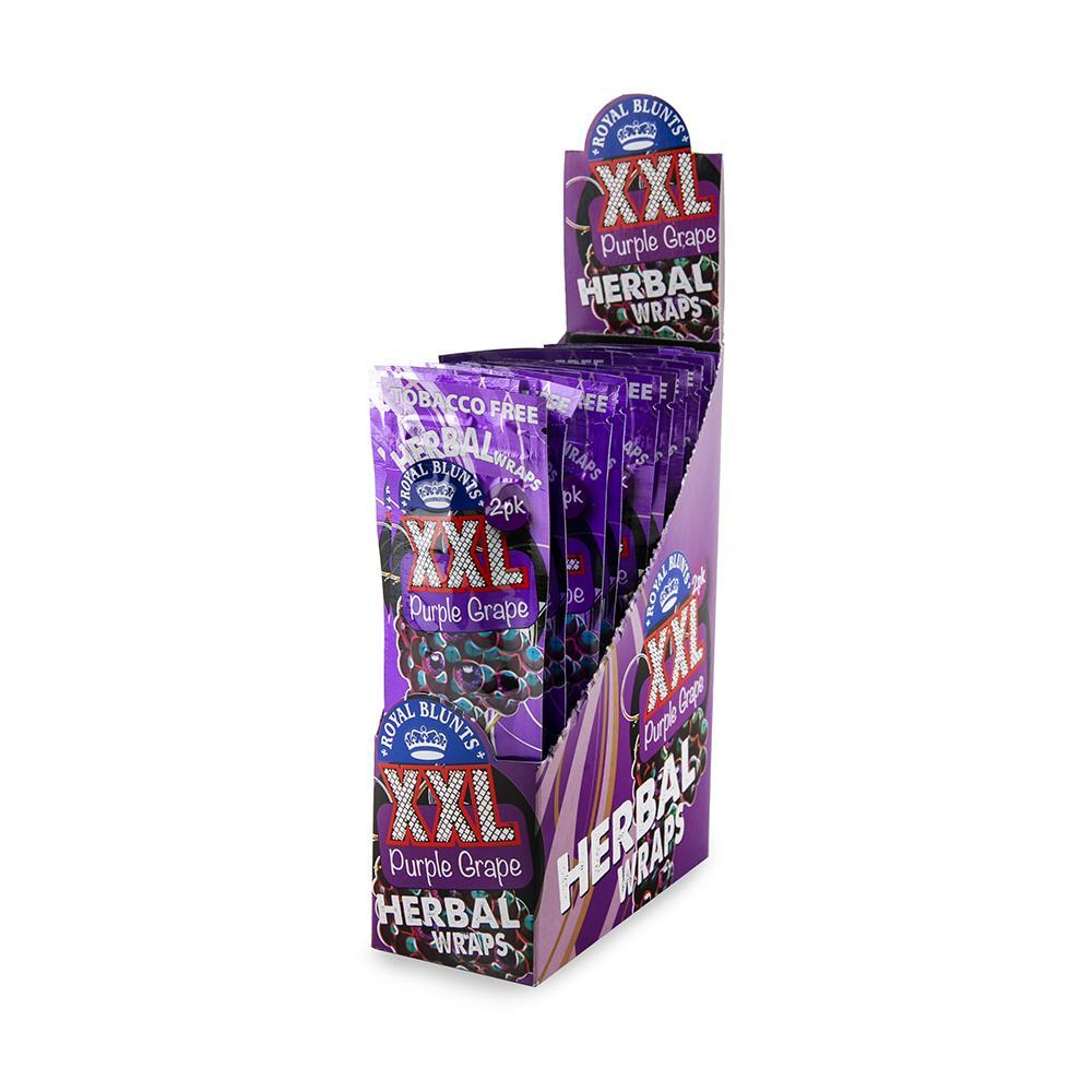 XXL Flavored Herbal Wraps Purple Haze 6/2ct Packs grape