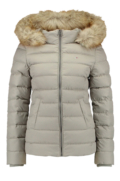 Rodet Alle slags fisk Tommy Jeans Essential Down Jacket Mourning Dove – Luxivo