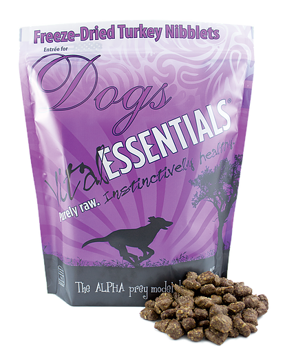 Vital Essentials Freeze-Dried Nibblets Turkey 1lb Canine