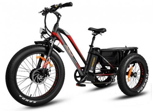 folding 3 wheel electric bike