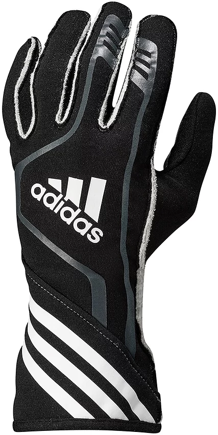 Adidas Gloves Black/Graphite/White Racewear