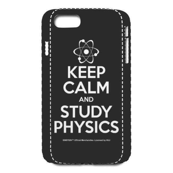 Keep Calm Black iPhone 7 Case
