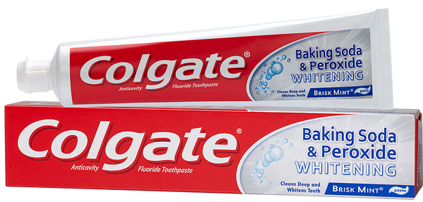 baking soda and peroxide colgate