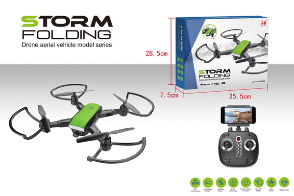 storm folding drone