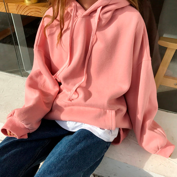 pink hoodie aesthetic
