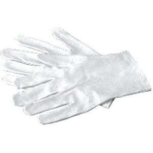 white cloth gloves large