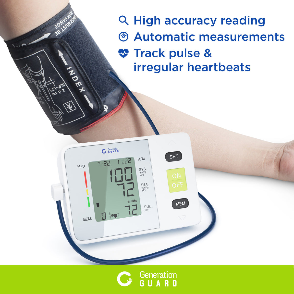 generation guard arm blood pressure monitor