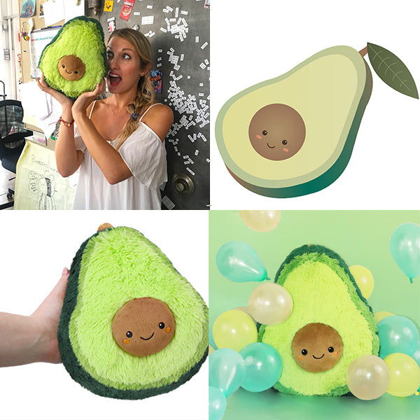 mini avocado plush