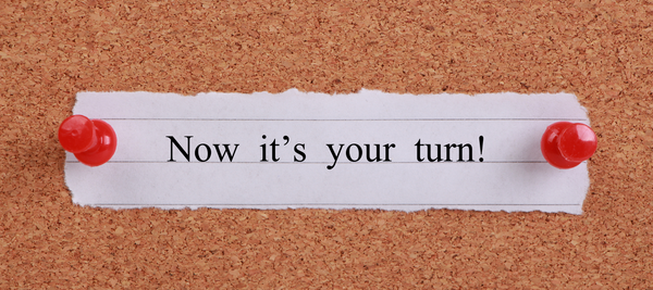 'Now its your turn', for Dignity blog, photo source Canva Pro