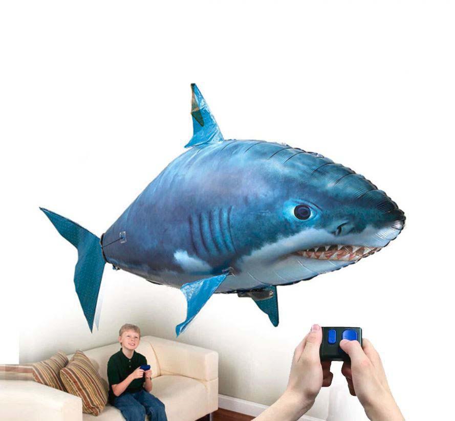 floating shark balloon