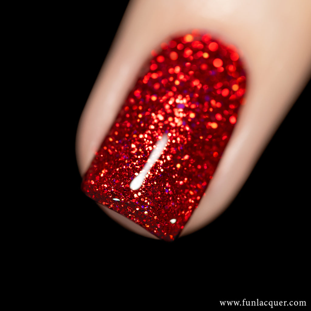 Ruby's Shoe Holographic Gel Glitter Nail F.U.N LACQUER