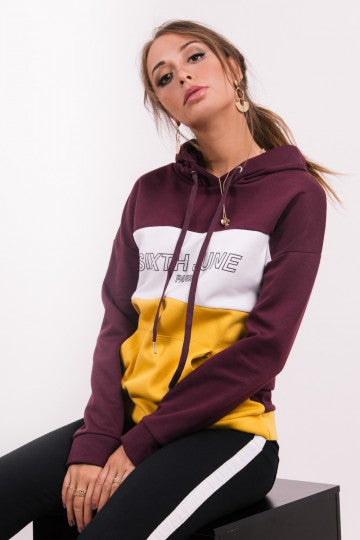 purple colour hoodie