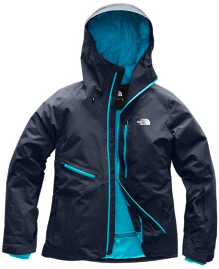 navy north face jacket womens